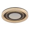 Illuminazione Globo Lighting Alsuna Plafoniera LED Antracite, 1-Luce, Telecomando