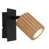 Illuminazione Globo Lighting und Plafoniera, Faretto da soffitto, Applique, Faretto da parete Nero, 1-Luce