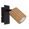 Illuminazione Globo Lighting und Plafoniera, Faretto da soffitto, Applique, Faretto da parete Nero, 1-Luce