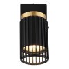 Illuminazione Globo Lighting und Plafoniera, Faretto da soffitto, Applique, Faretto da parete Nero, 1-Luce