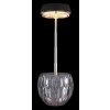Illuminazione Globo Lighting Wanda Lampada da tavolo LED Nerofumo, 1-Luce