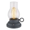 Illuminazione Globo Lighting Petro Lampada da tavolo LED Antracite, 1-Luce