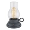 Illuminazione Globo Lighting Petro Lampada da tavolo LED Antracite, 1-Luce