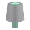 Illuminazione Globo Lighting Yara Lampada da tavolo LED Grigio, 1-Luce, Cambia colore