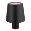Illuminazione Globo Lighting Yara Lampada da tavolo LED Nero, 1-Luce, Cambia colore