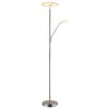 Illuminazione Globo Lighting Stanford Plafoniera LED Nichel opaco, 1-Luce
