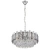 Illuminazione Globo Lighting Orgina Lampadario a corona Cromo, 12-Luci