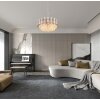 Illuminazione Globo Lighting Orgina Lampadario a corona Cromo, 12-Luci