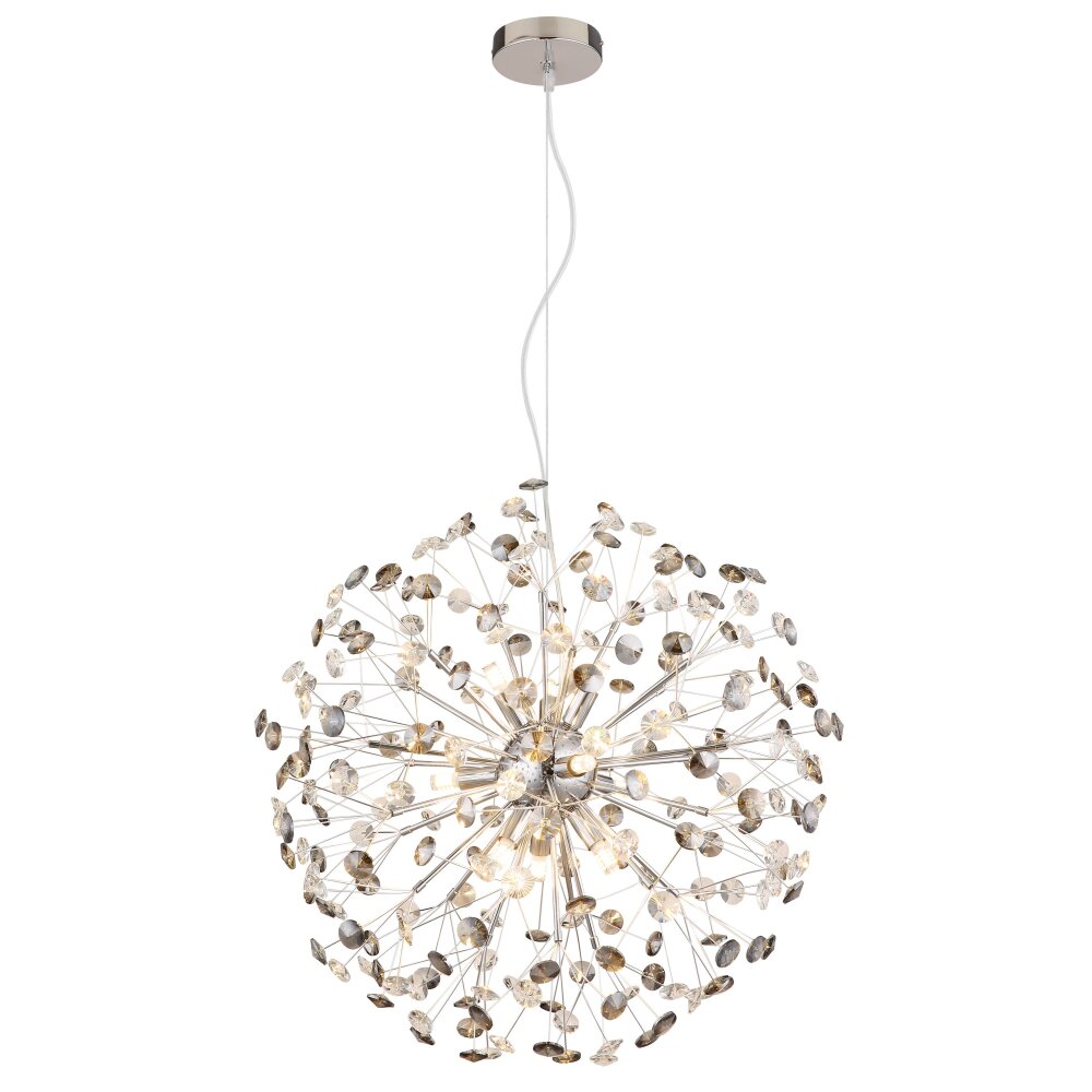 Illuminazione Globo Lighting Katrina Lampadario a corona Cromo, 9-Luci main product photo