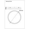 Illuminazione Globo Lighting Della Plafoniera LED Nero, 1-Luce
