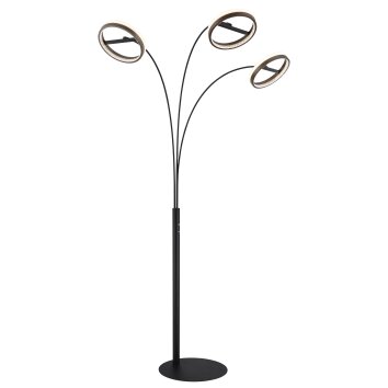 Illuminazione Globo Lighting Della Lampada da terra LED Nero, 1-Luce