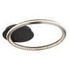 Illuminazione Globo Lighting Alaina Plafoniera LED Grigio, 1-Luce, Telecomando