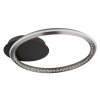 Illuminazione Globo Lighting Alaina Plafoniera LED Grigio, 1-Luce, Telecomando