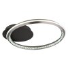 Illuminazione Globo Lighting Alaina Plafoniera LED Grigio, 1-Luce, Telecomando