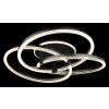 Illuminazione Globo Lighting Tris Plafoniera LED Antracite, 1-Luce, Telecomando