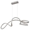 Illuminazione Globo Lighting Swirl Lampadario a sospensione LED Nichel opaco, 1-Luce