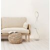 Illuminazione Globo Lighting Swirl Lampada da terra LED Nichel opaco, 1-Luce