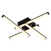 Illuminazione Globo Lighting Kirina Plafoniera LED Nero, 1-Luce