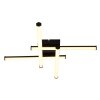 Illuminazione Globo Lighting Kirina Plafoniera LED Nero, 1-Luce