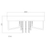 Illuminazione Globo Lighting Kirina Plafoniera Cromo, 8-Luci