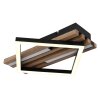 Illuminazione Globo Lighting Obrien Plafoniera LED Écru, Nero, 1-Luce