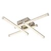 Illuminazione Globo Lighting Kirina Plafoniera LED Nichel opaco, 1-Luce