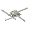 Illuminazione Globo Lighting Kirina Plafoniera LED Nichel opaco, 1-Luce