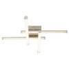 Illuminazione Globo Lighting Kirina Plafoniera LED Nichel opaco, 1-Luce