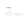 Illuminazione Globo Lighting Hayden Plafoniera LED Écru, Nero, 1-Luce