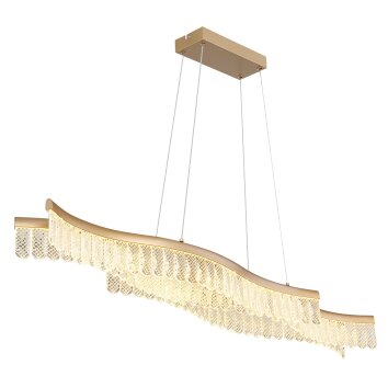 Illuminazione Globo Lighting Juliet Lampadario a sospensione LED Oro, 1-Luce