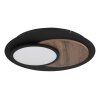 Illuminazione Globo Lighting Kory Plafoniera LED Nero, 1-Luce