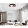 Illuminazione Globo Lighting Kory Plafoniera LED Nero, 1-Luce