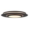Illuminazione Globo Lighting Kory Plafoniera LED Nero, 1-Luce