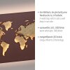 Illuminazione Paul Neuhaus MAP Applique LED Oro, Ruggine, 1-Luce