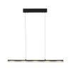 Illuminazione Leuchten Direkt NELE Lampada a sospensione LED Nero, 1-Luce