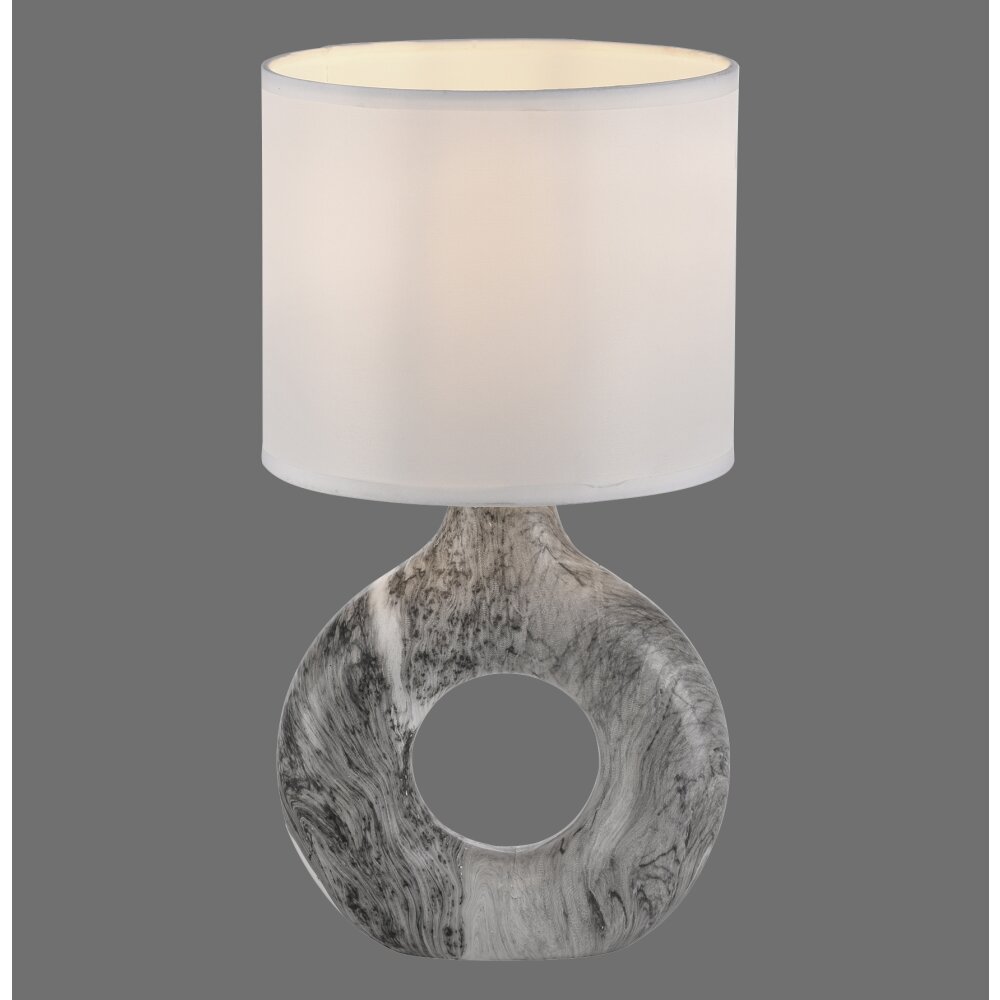 Illuminazione Leuchten Direkt CARARA Lampada da tavolo LED Grigio, 1-Luce main product photo