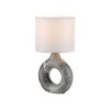 Illuminazione Leuchten Direkt CARARA Lampada da tavolo LED Grigio, 1-Luce