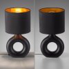 Illuminazione Leuchten Direkt CARARA Lampada da tavolo LED Nero, 1-Luce
