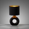 Illuminazione Leuchten Direkt CARARA Lampada da tavolo LED Nero, 1-Luce
