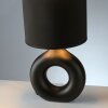 Illuminazione Leuchten Direkt CARARA Lampada da tavolo LED Nero, 1-Luce