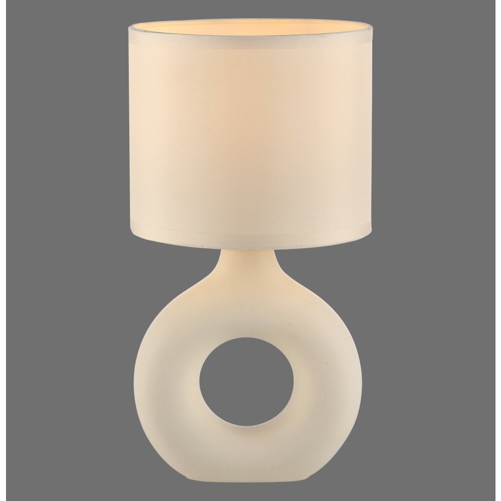 Illuminazione Leuchten Direkt CARARA Lampada da tavolo LED Beige, 1-Luce main product photo