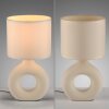 Illuminazione Leuchten Direkt CARARA Lampada da tavolo LED Beige, 1-Luce