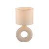 Illuminazione Leuchten Direkt CARARA Lampada da tavolo LED Beige, 1-Luce