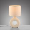 Illuminazione Leuchten Direkt CARARA Lampada da tavolo LED Beige, 1-Luce