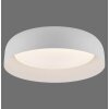 Illuminazione Leuchten Direkt OSKO Plafoniera LED Bianco, 1-Luce, Telecomando