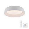 Illuminazione Leuchten Direkt OSKO Plafoniera LED Bianco, 1-Luce, Telecomando
