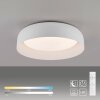 Illuminazione Leuchten Direkt OSKO Plafoniera LED Bianco, 1-Luce, Telecomando