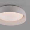 Illuminazione Leuchten Direkt OSKO Plafoniera LED Bianco, 1-Luce, Telecomando