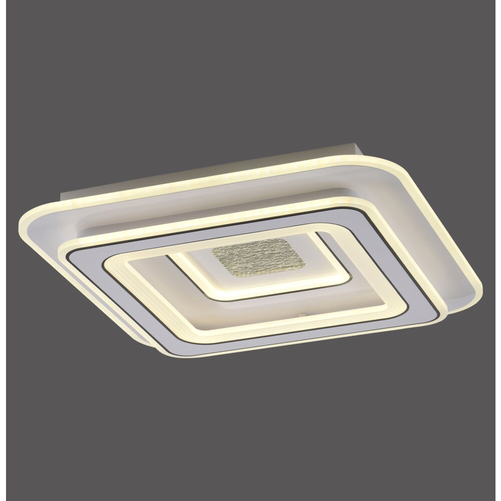 Illuminazione Leuchten Direkt TOLAGO Plafoniera LED Bianco, 1-Luce, Telecomando main product photo