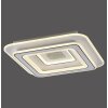 Illuminazione Leuchten Direkt TOLAGO Plafoniera LED Bianco, 1-Luce, Telecomando